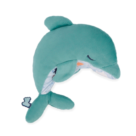 Peluche bouillotte apaisante bien-être - Dauphin - Kaloo