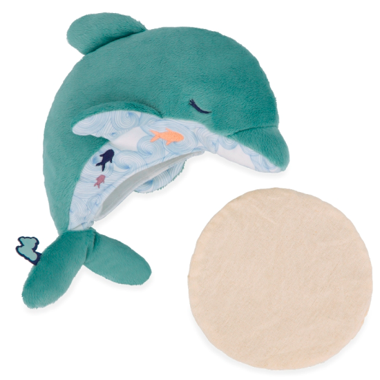 Peluche bouillotte apaisante bien-être - Dauphin - Kaloo