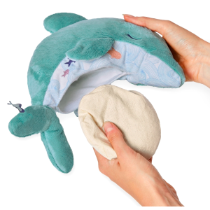Peluche bouillotte apaisante bien-être - Dauphin - Kaloo