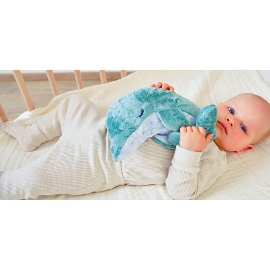 Peluche bouillotte apaisante bien-être - Dauphin - Kaloo