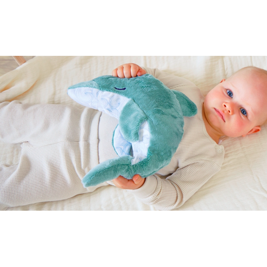 Peluche bouillotte apaisante bien-être - Dauphin - Kaloo