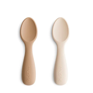 Lot de 2 cuillères bébé - Natural / Shifthing - Mushie