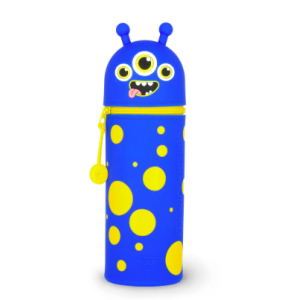 Trousse 2 en 1 Kawaii Monstre - Silicone souple - Legami
