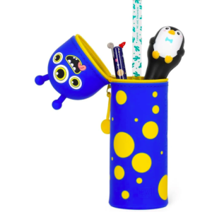 Trousse 2 en 1 Kawaii Monstre - Silicone souple - Legami