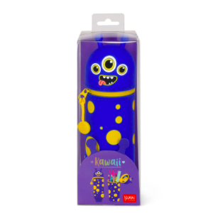 Trousse 2 en 1 Kawaii Monstre - Silicone souple - Legami
