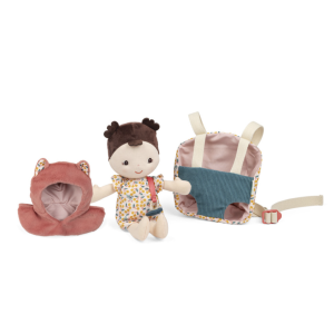 Poupée en tissu et porte-bébé Jeanne - Lilliputiens
