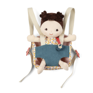 Poupée en tissu et porte-bébé Jeanne - Lilliputiens