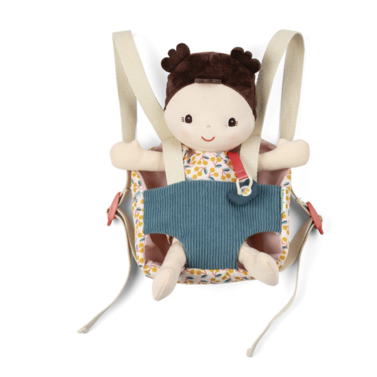 Poupée en tissu et porte-bébé Jeanne - Lilliputiens