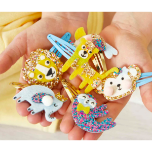 6 Barrettes à créer - Exotic Animals - Janod