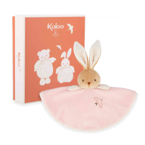 Doudou lapin rond rose - Kaloo