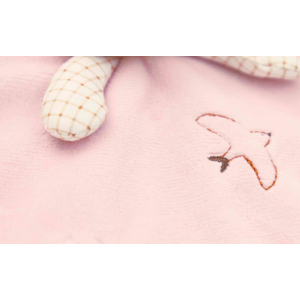 Doudou lapin rond rose - Kaloo