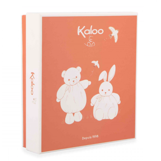 Doudou lapin rond rose - Kaloo