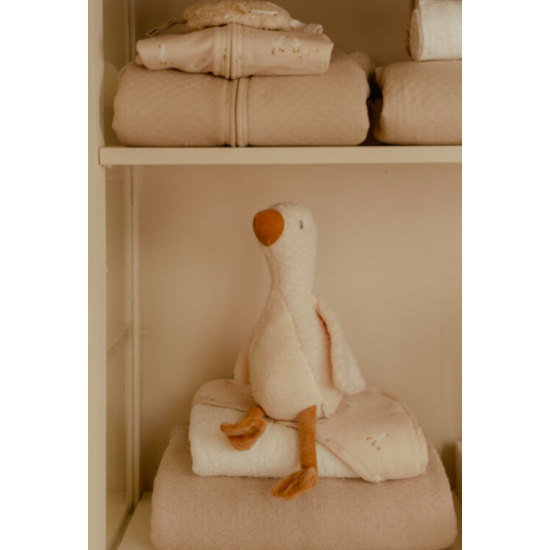 Peluche Oie Newborn naturals - 25 cm - Little Dutch