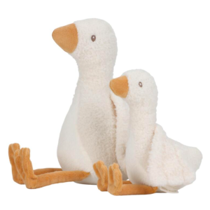 Peluche Oie Newborn naturals - 25 cm - Little Dutch