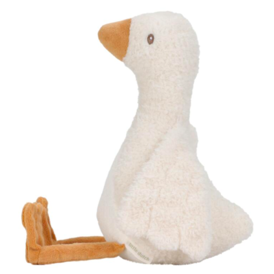 Peluche Oie Newborn naturals - 25 cm - Little Dutch