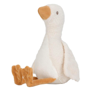 Peluche Oie Newborn naturals - 25 cm - Little Dutch