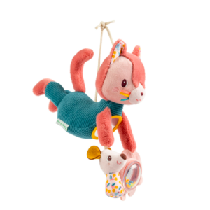 Peluche à suspendre - Jeanne le chat acti-nomade - Lilliputiens