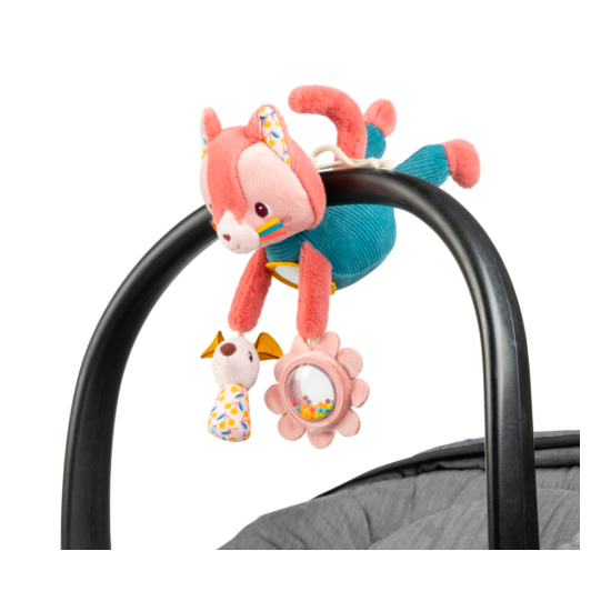 Peluche à suspendre - Jeanne le chat acti-nomade - Lilliputiens