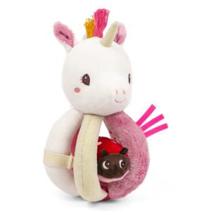 Hochet à poignées Léna la licorne - Lilliputiens