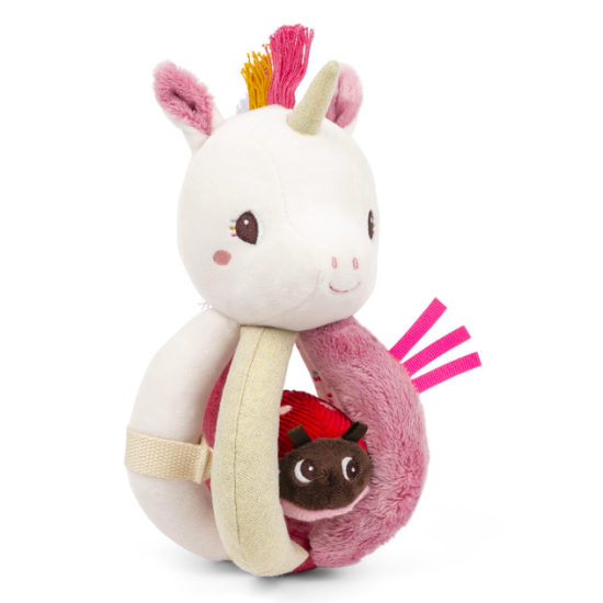 Hochet à poignées Léna la licorne - Lilliputiens