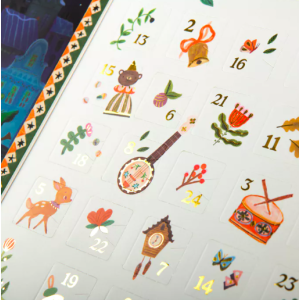Calendrier de l'Avent illustré "Les Minouchkas" - Moulin Roty