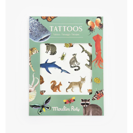 Tatouages Tout autour du monde - Moulin Roty