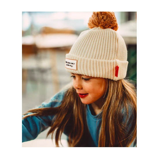 Bonnet Cool Kids - Block Sandy/Crème - 2/5 ans - Hello Hossy