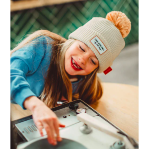 Bonnet Cool Kids - Block Sandy/Crème - 2/5 ans - Hello Hossy
