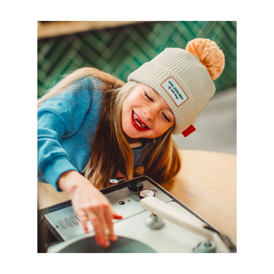 Bonnet Cool Kids - Block Sandy/Crème - 2/5 ans - Hello Hossy