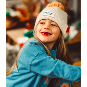 Bonnet Cool Kids - Block Sandy/Crème - 2/5 ans - Hello Hossy