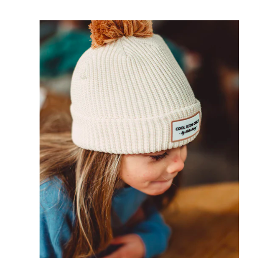 Bonnet Cool Kids - Block Sandy/Crème - 2/5 ans - Hello Hossy