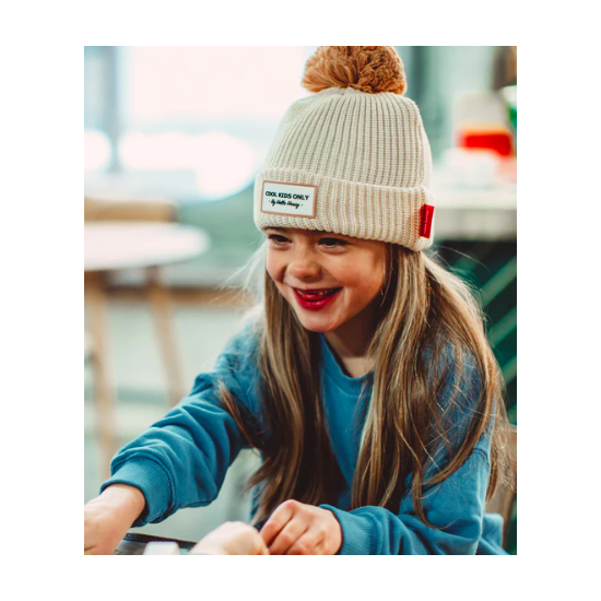 Bonnet Cool Kids - Block Sandy/Crème - 2/5 ans - Hello Hossy
