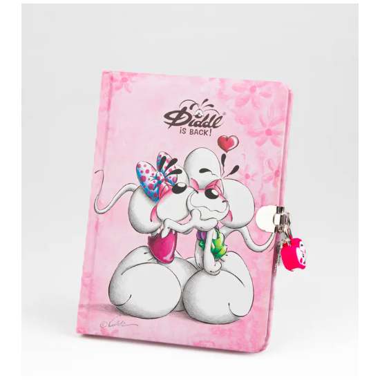 Plumier Métal Diddl Avec 6 Crayons De Couleur + Taille-crayon - Coffret Vintage Années 90 - Idée Cadeau - 4