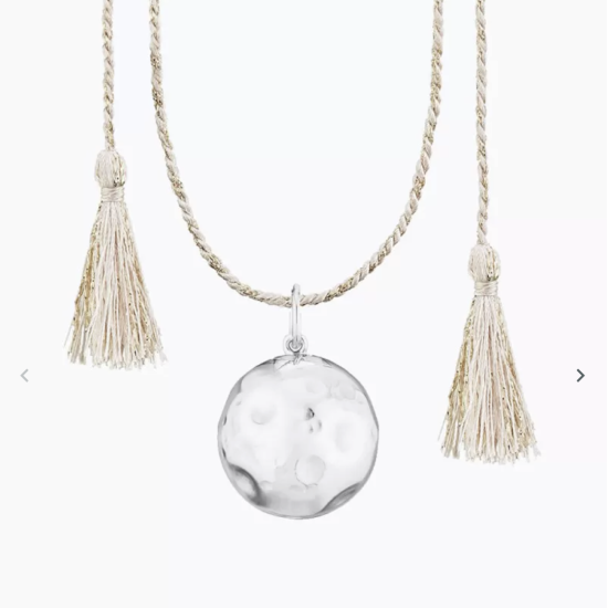 Bola de grossesse Moon sur cordon - Argent - Ilado