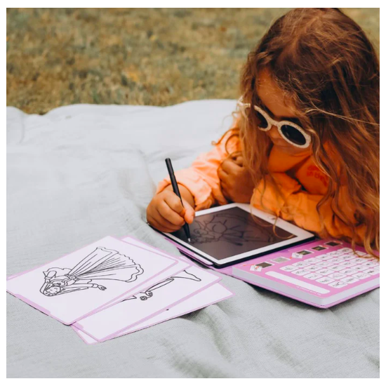 Tablette à dessin calque Princesses - Kidydraw-mini - Kidywolf