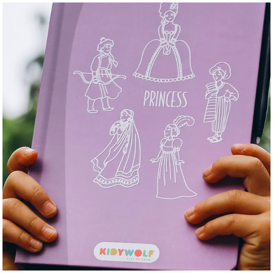 Tablette à dessin calque Princesses - Kidydraw-mini - Kidywolf