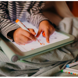 Tablette lumineuse nomade 2 en 1 - Verte - Kidywolf