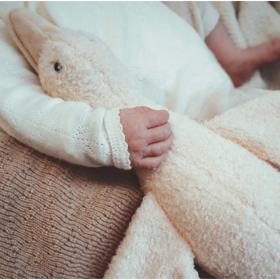 Peluche bruits blancs rechargeable - Liva l'oie Beige - Flow Amsterdam