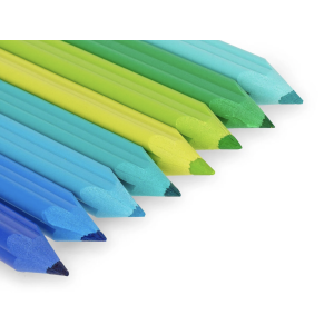 Set de 24 crayons de couleur avec taille-crayon - Teddy friends - Legami