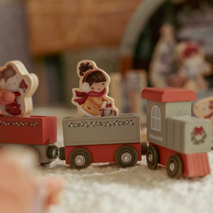 Calendrier de l'avent avec circuit de train - Little Dutch