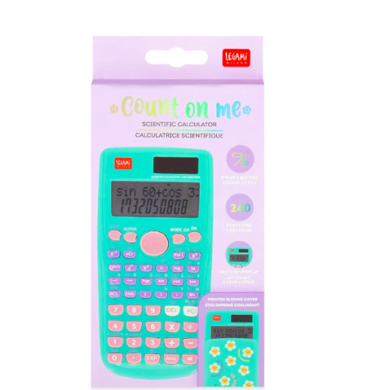 Calculatrice Scientifique - Count on me Daisy - Legami