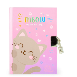 Journal intime avec cadenas - Kitty - Legami