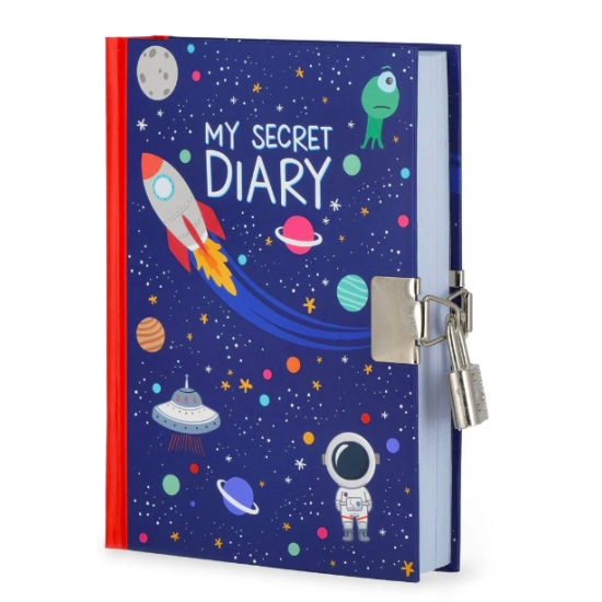 Journal intime avec cadenas - Espace - Legami