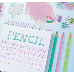 Set de 12 crayons de couleur - Océan palette - Legami