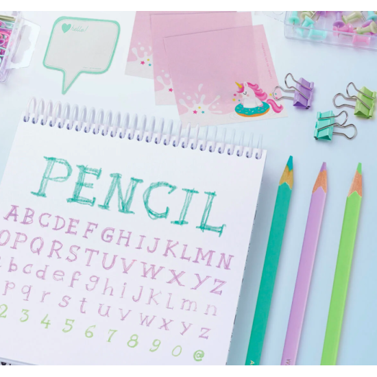Set de 12 crayons de couleur - Océan palette - Legami
