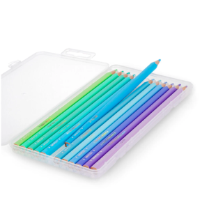 Set de 12 crayons de couleur - Océan palette - Legami
