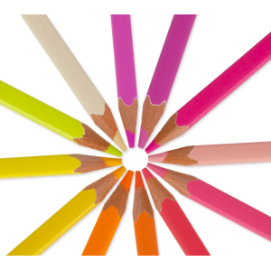 Set de 12 crayons de couleur - Sunset palette - Legami