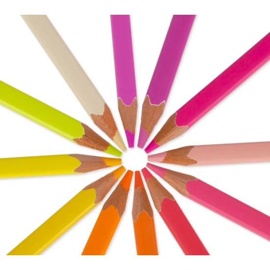 Set de 12 crayons de couleur - Sunset palette - Legami