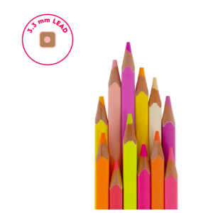 Set de 12 crayons de couleur - Sunset palette - Legami