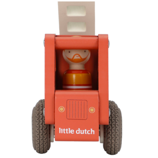 Camion de pompiers en bois - Little Dutch